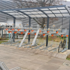 parking double étages vélos