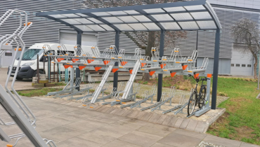 parking double étages vélos