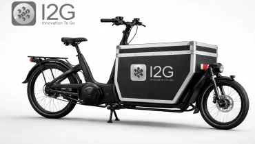 vélo cargo professionnel utilisé pour la logistique urbaine durable