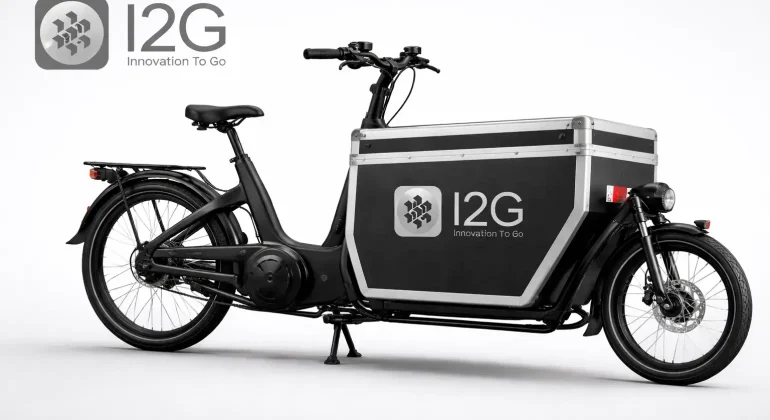 vélo cargo professionnel utilisé pour la logistique urbaine durable