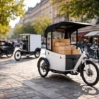 triporteur électrique professionnel transport marchandises en ville i2g