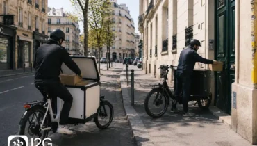 Solutions de livraison du dernier kilomètre en centre-ville avec vélo cargo