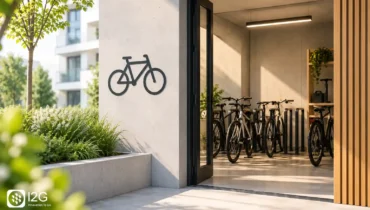 Architecte concevant un local vélo pour un projet immobilier